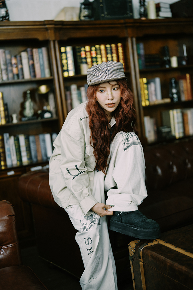 SHOWA C.D Plaid Newsboy Cap｜Brown｜Hong Kong Original Design