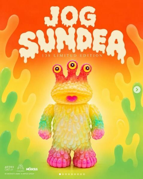Apportfolio Takuma Fujisaki MOGOLS SOFVI JOG SUNDEA Glow in The Dark 24cm 夜光