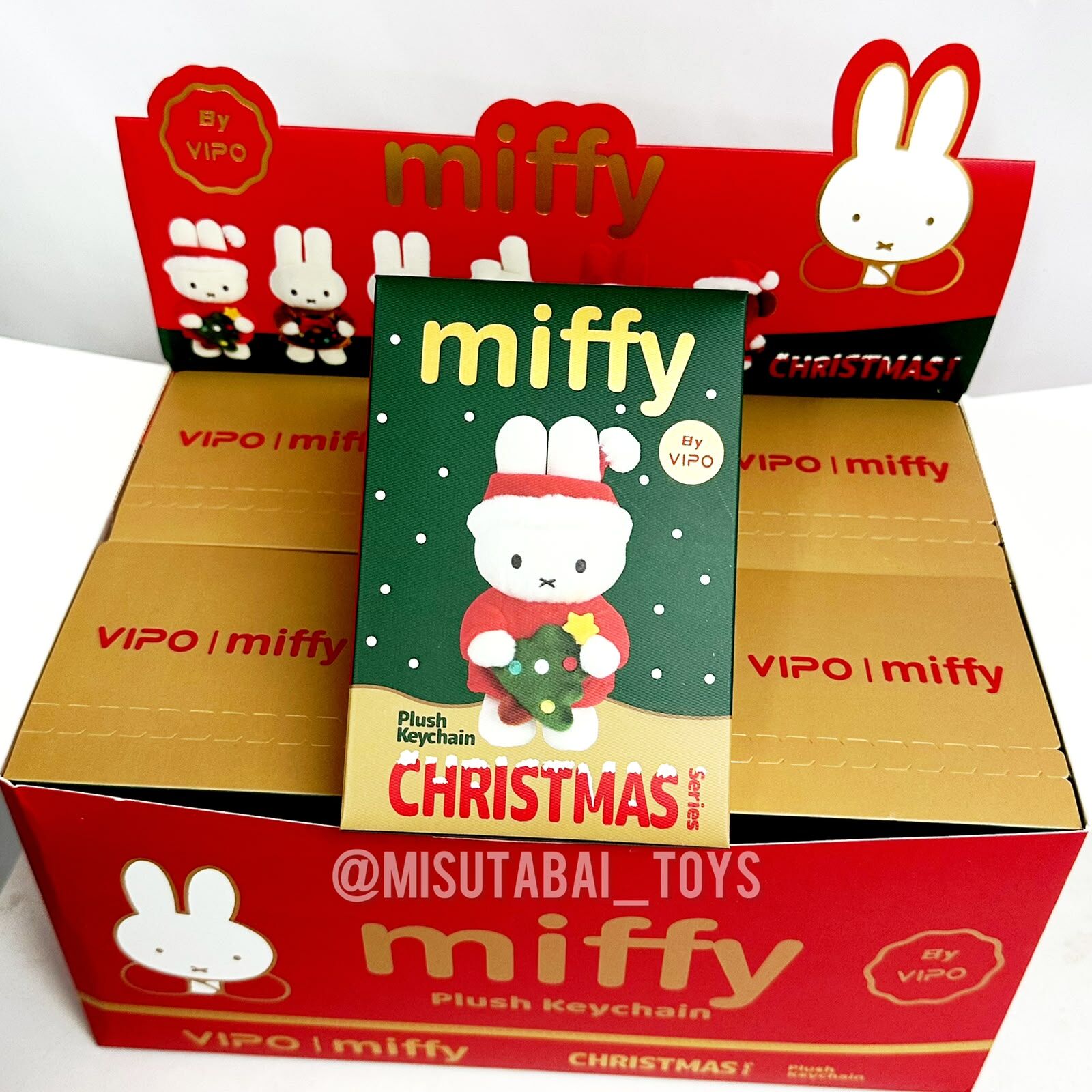 Miffy Christmas Plush Keychain Blind Box (VIPO)