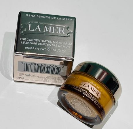 LA MER鎏金煥膚晚間精華晚霜 3ml/