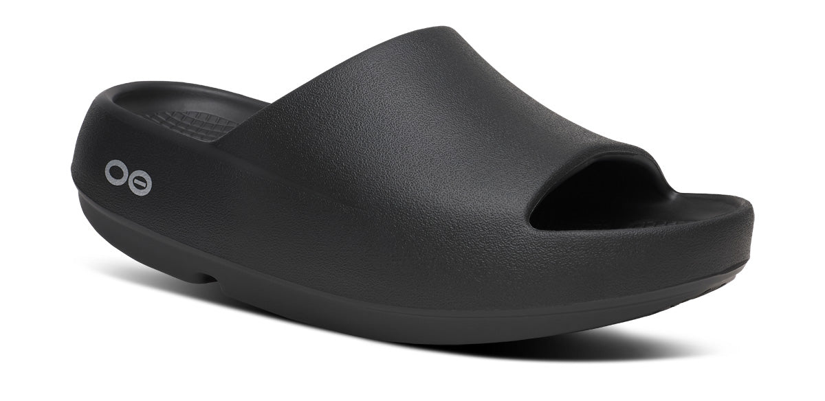 OOFOS OOahh+ Slide 2200 一般款 美國肌力紓壓鞋 中性款 BLK/黑色