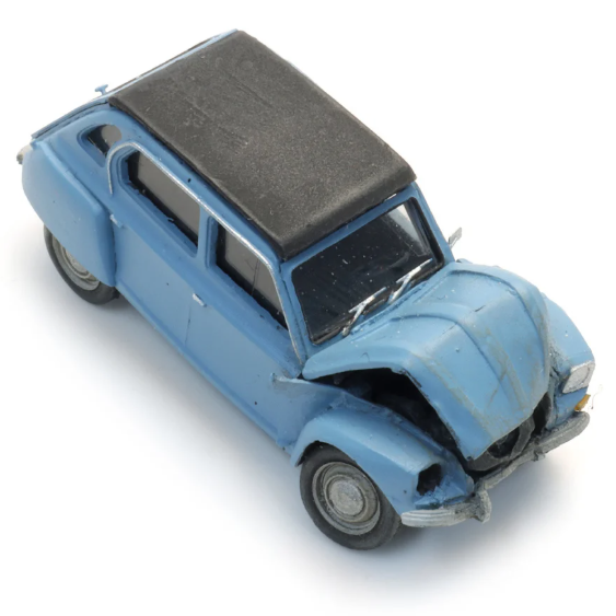 Artitec 387.701 HO規 Citroën Dyane 撞壞的車