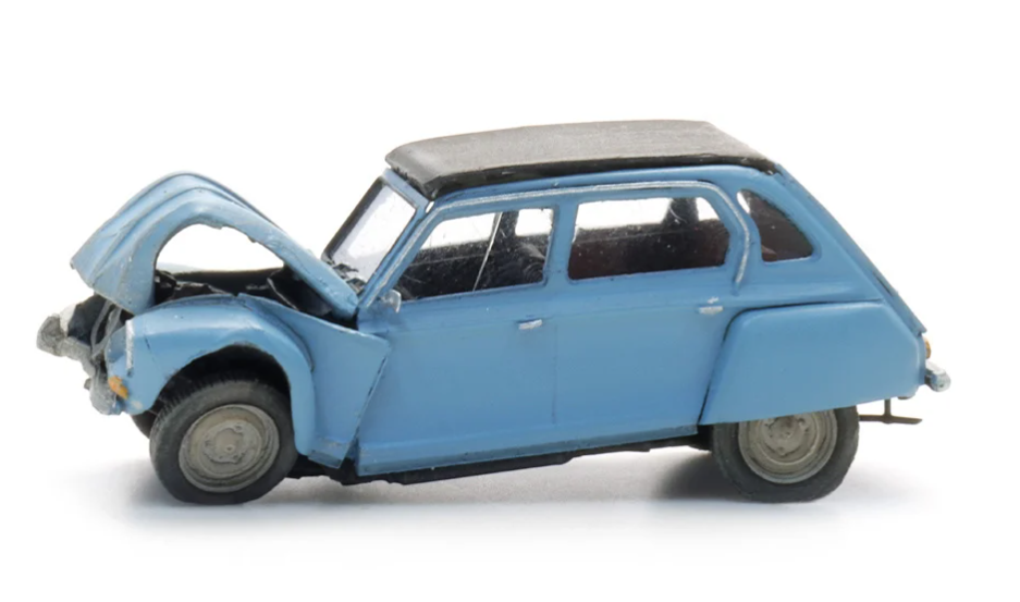 Artitec 387.701 HO規 Citroën Dyane 撞壞的車