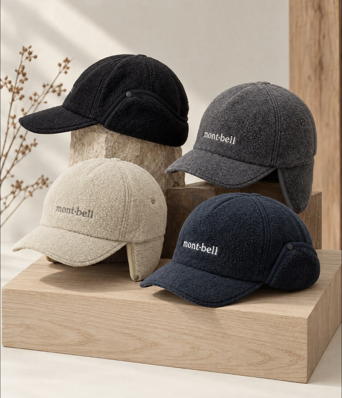 【APAIR】預購 MONT-BELL CLIMAPLUS 200 保暖 遮耳帽 四色 S-XL 1118733