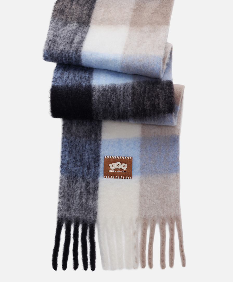 UGG Ozlana 26AW Scarf 頸巾 Glacier Sky