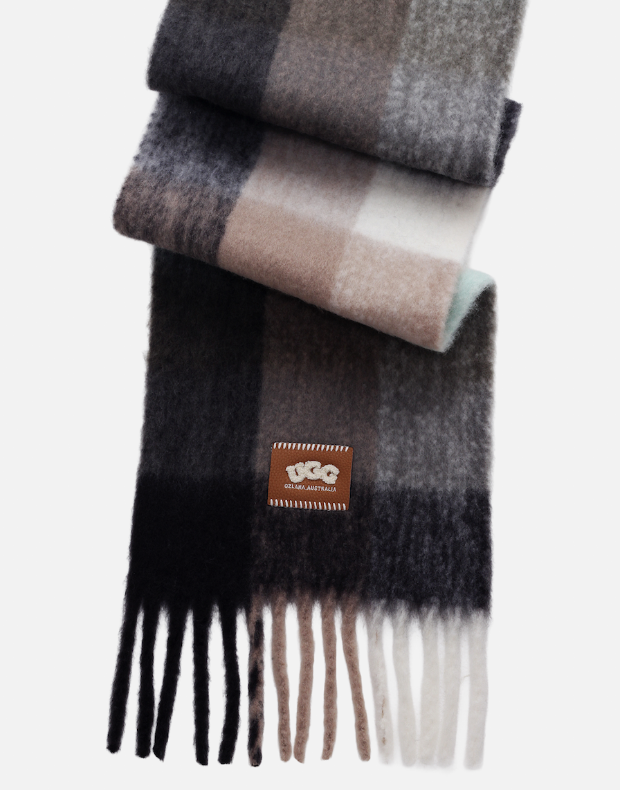 UGG Ozlana 26AW Scarf 頸巾 Misty Forest