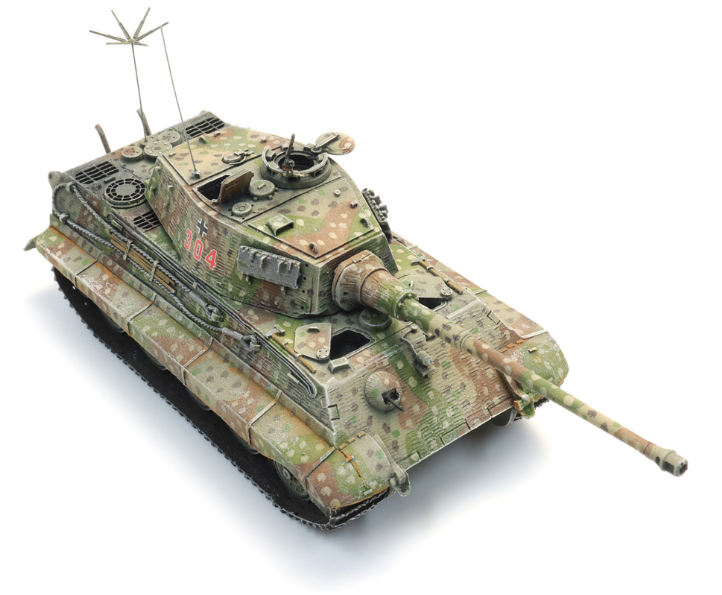 Artitec 6870650 HO Scale Wehrmacht Tiger II Befehl Hinterhalt s.Pz.Abt.503
