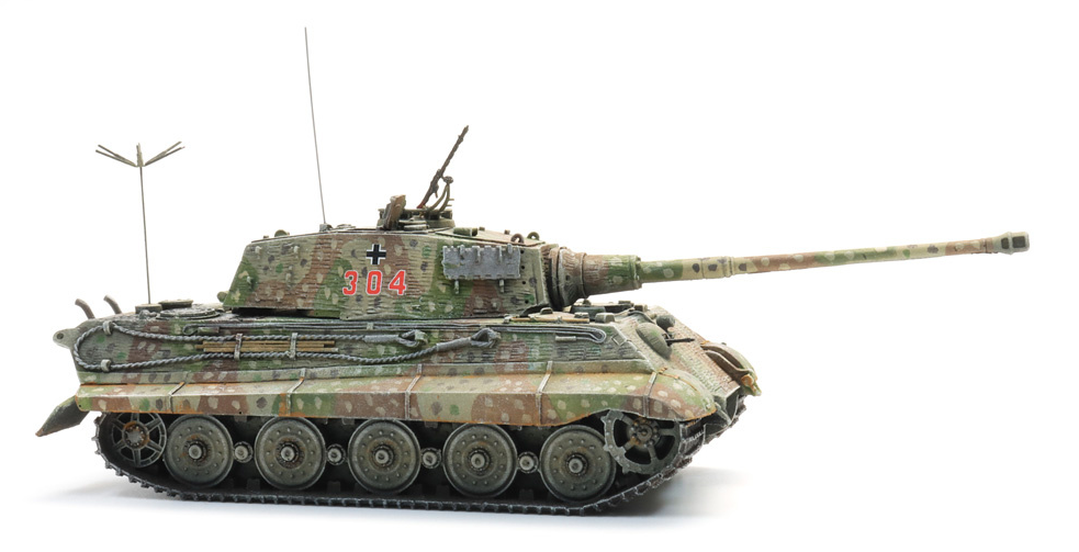 Artitec 6870650 HO Scale Wehrmacht Tiger II Befehl Hinterhalt s.Pz.Abt.503