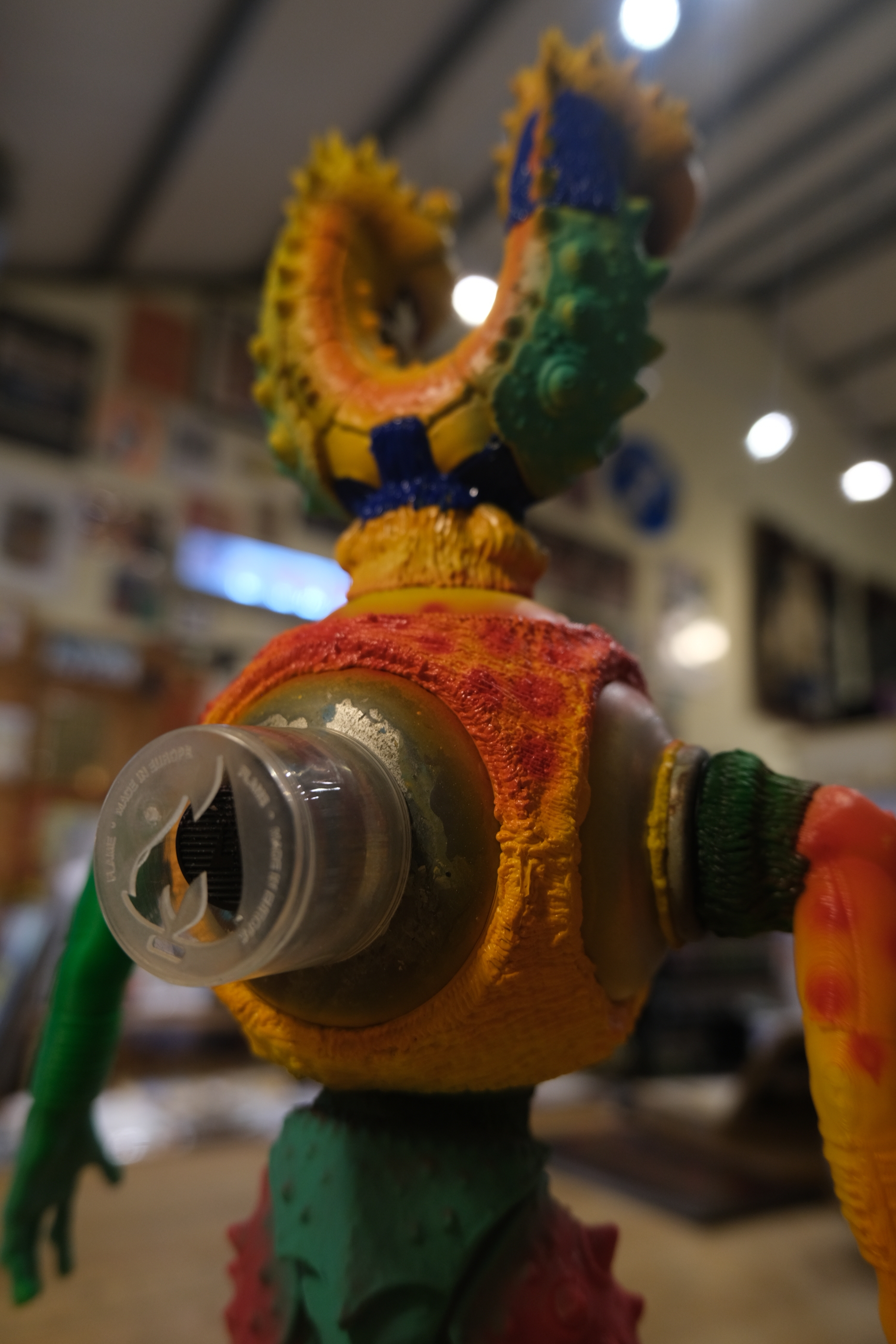Spray Paint Toy 沖繩藝術家 噴漆怪獸 12" #1
