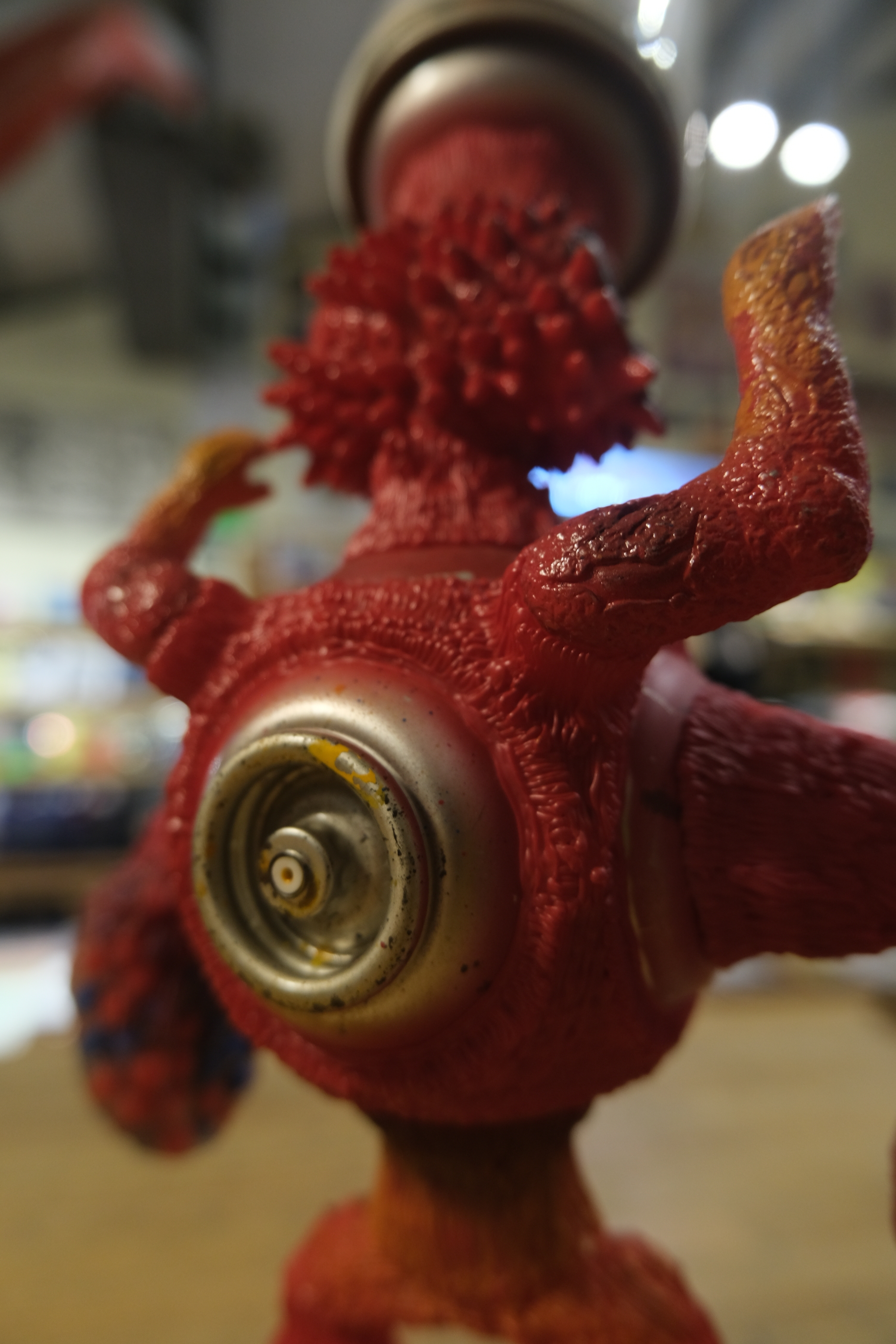 Spray Paint Toy 沖繩藝術家 噴漆怪獸 12" #2