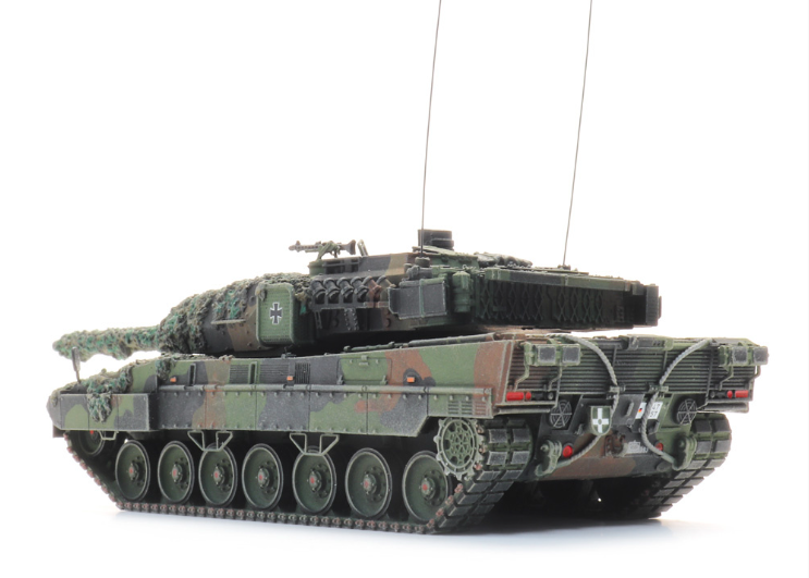 Artitec 6870671 HO Scale Bundeswehr Leopard 2A7V Flecktarnung Gefechtsklar
