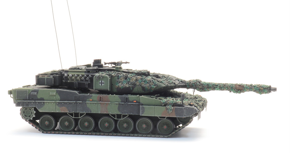 Artitec 6870671 HO Scale Bundeswehr Leopard 2A7V Flecktarnung Gefechtsklar