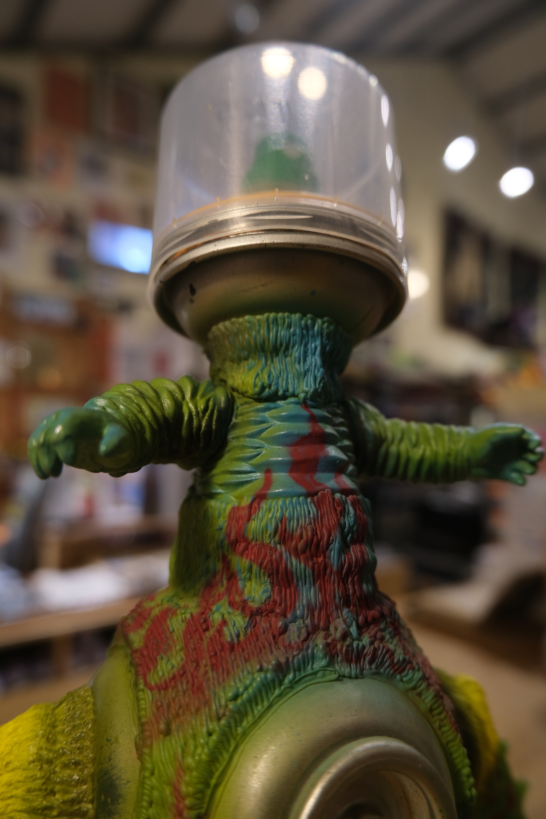 Spray Paint Toy 沖繩藝術家 噴漆怪獸 12" #3