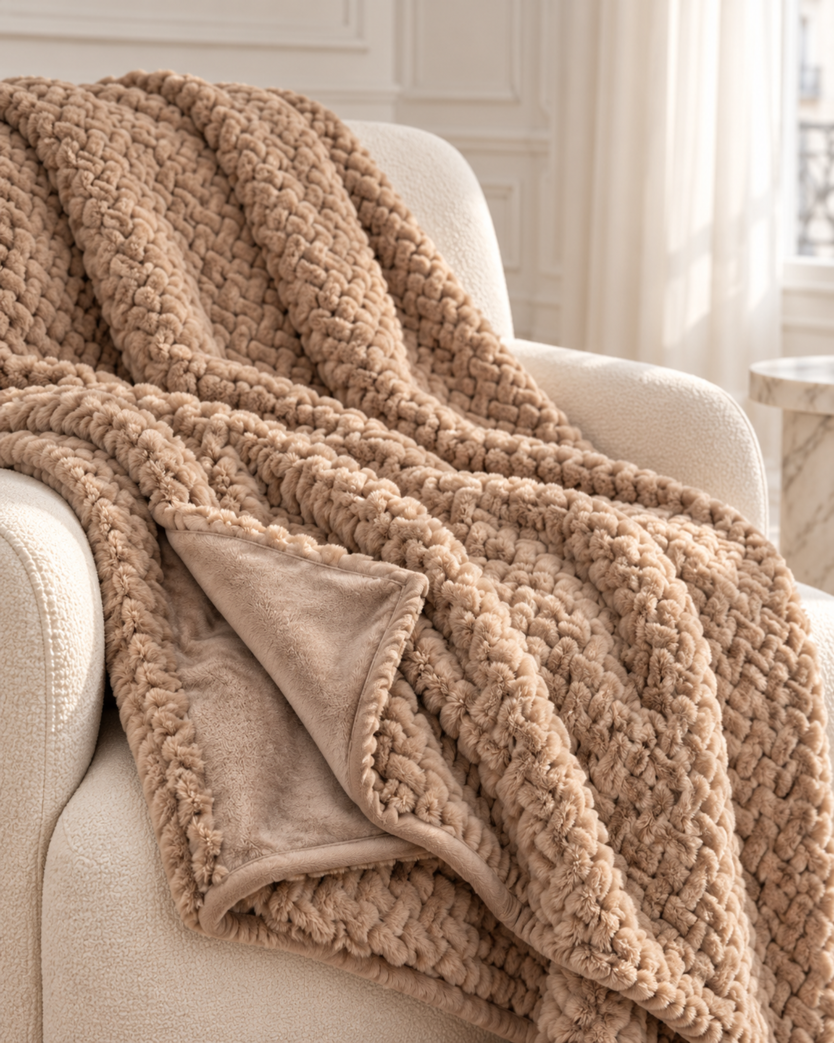 Monet Garden Soft Blanket