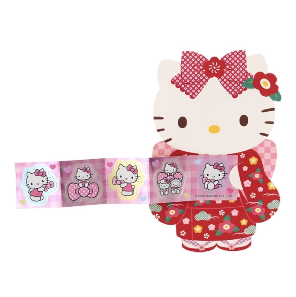 【早鳥優惠】JP Hello Kitty 和服利是封 3枚 9907 TK2613