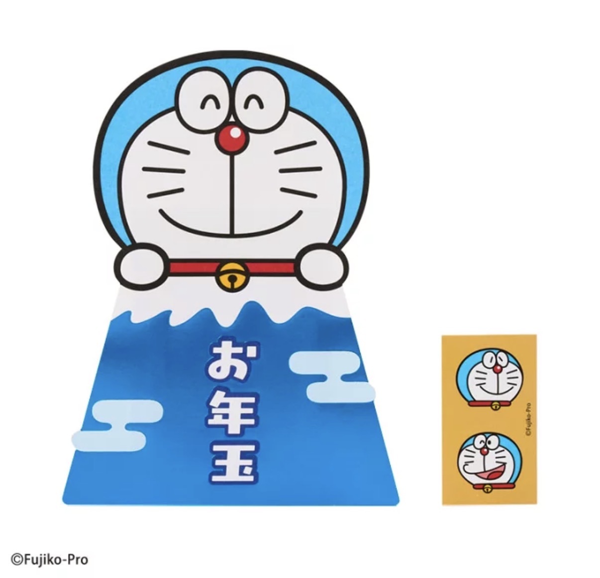 【早鳥優惠】JP 多啦A夢 富士山利是封 藍 2枚 0422 TK261013