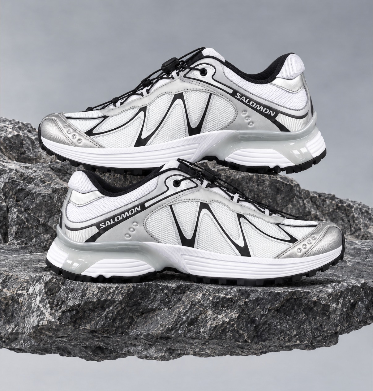 【APAIR】現貨 Salomon XT-Whisper 機能跑鞋 白灰黑 L47978700