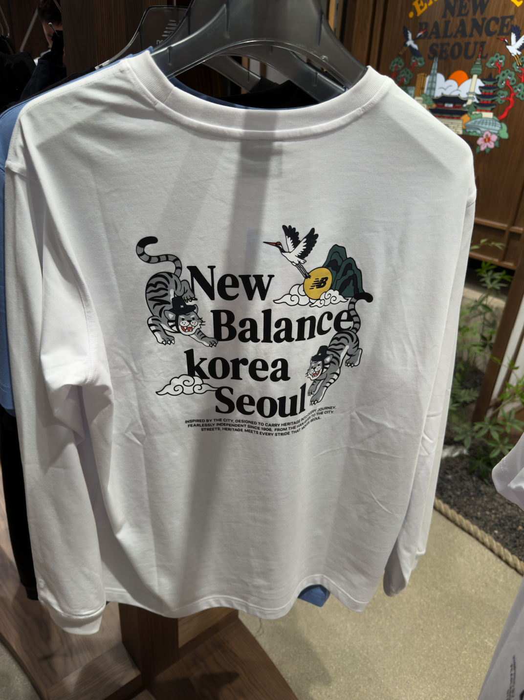 【韓國限時連線🇰🇷 10/19 晚上12點準時收單！！】New Balance 韓國限定 虎鶴雙全 薄長袖 NBNDG4A033