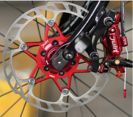 JUINTECH RM01 180MM ROTOR 碟片國際六孔 (6-Bolt)