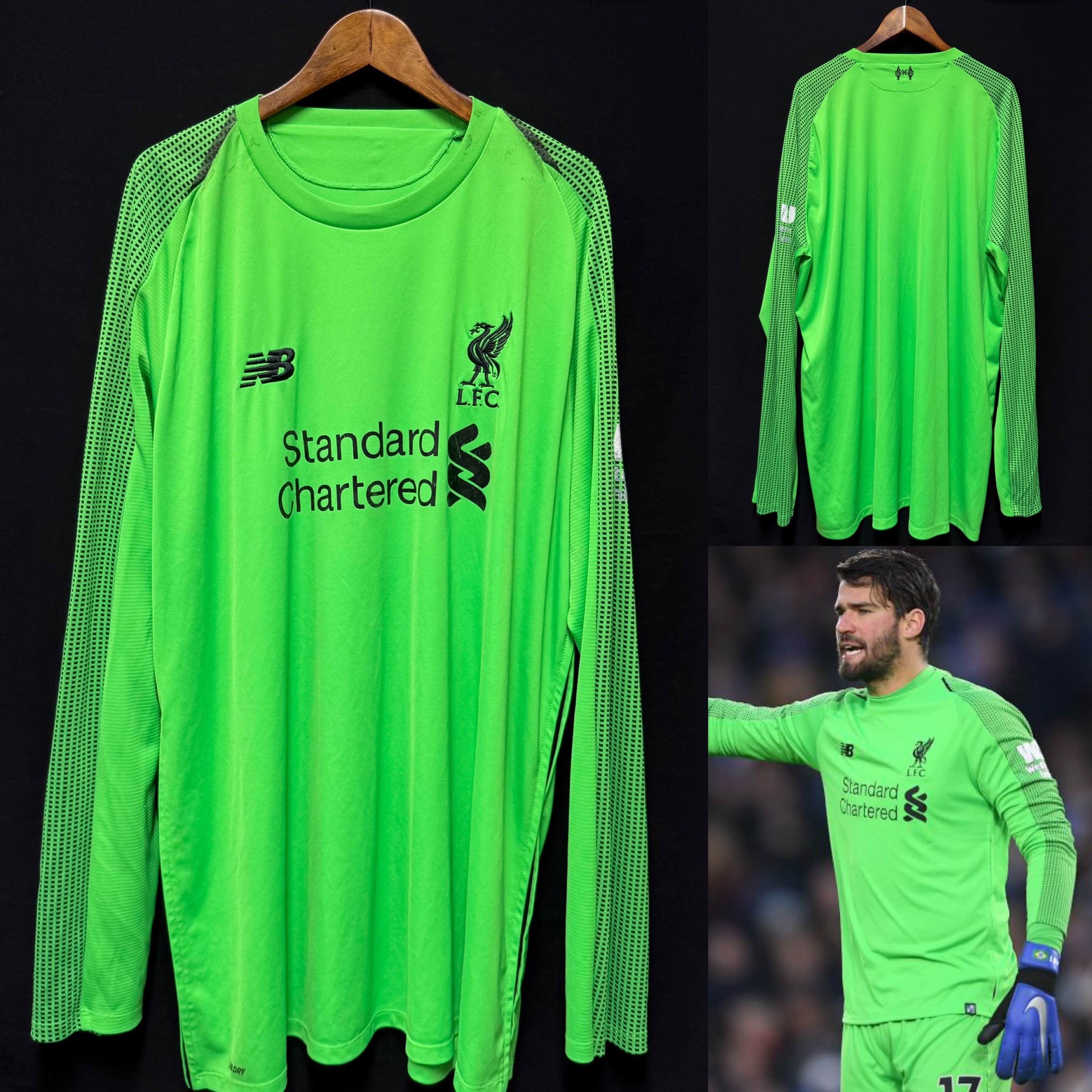 Liverpool 2018-2019 New Balance Goalkeeper Shirt