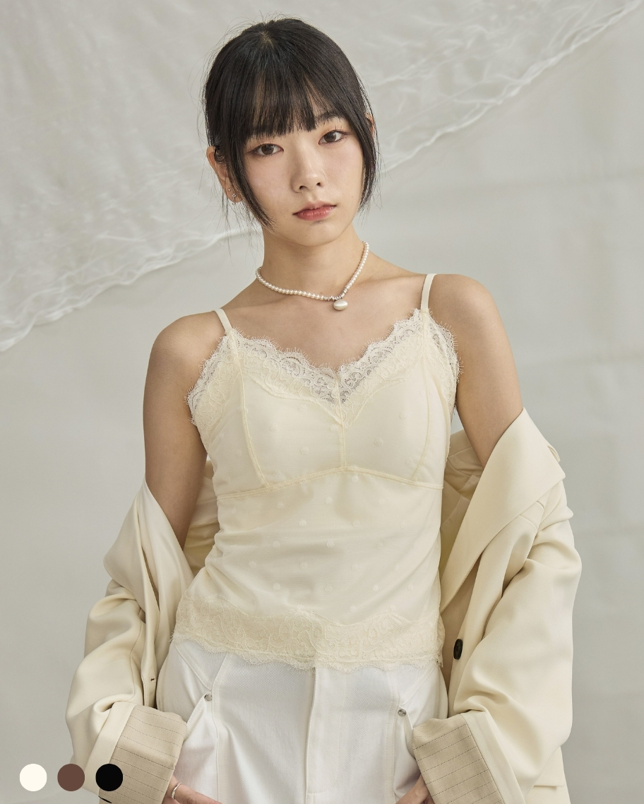 法式蕾絲波點小可愛