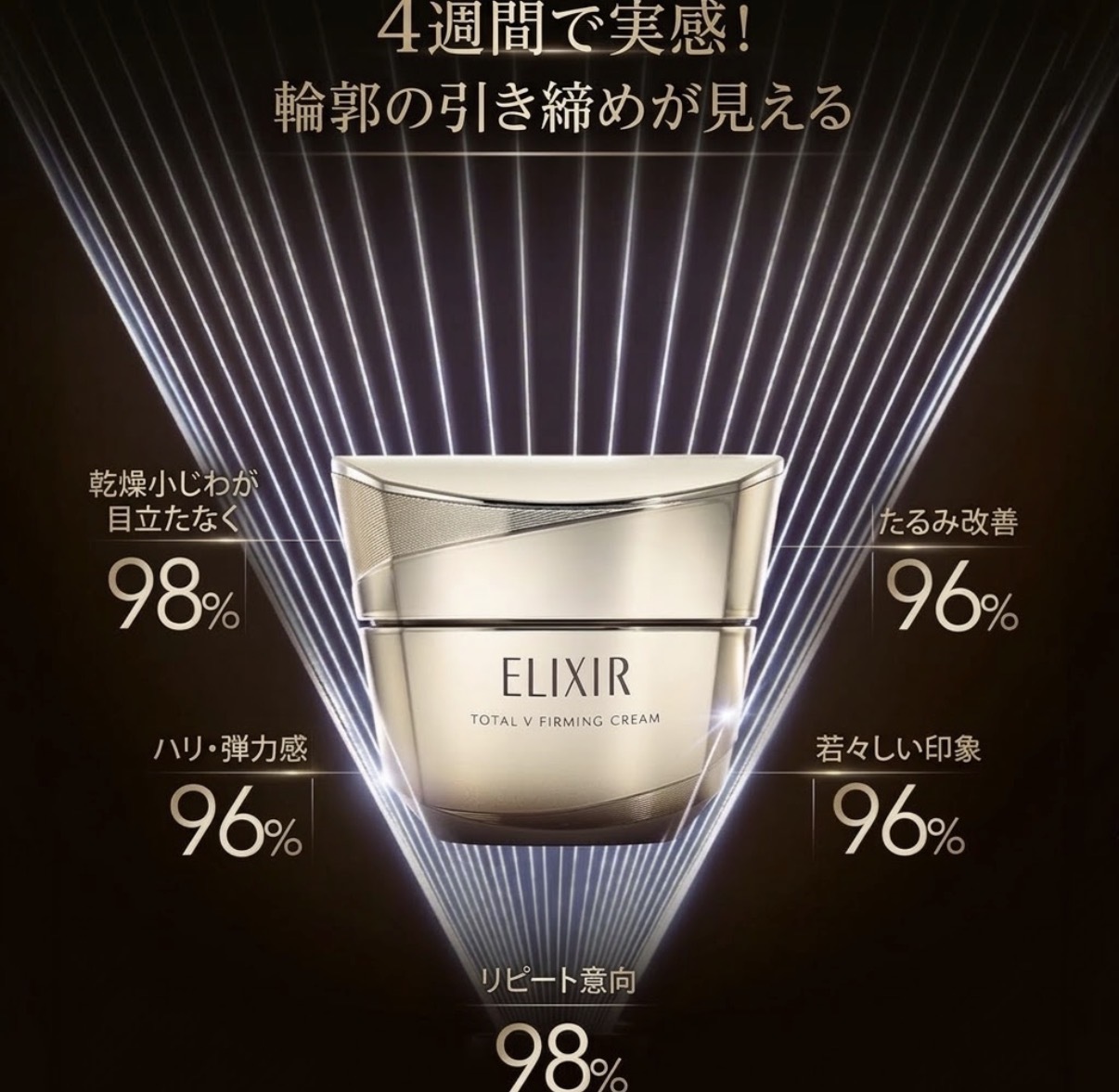 【最新發售】JP ELIXIR 幹細胞膠原緊緻V面霜 50g 4355 TK261013