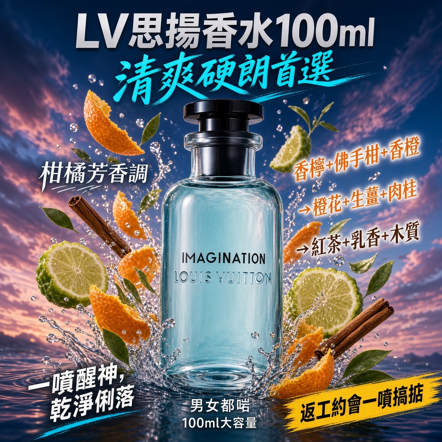 LV 思揚香水100ml