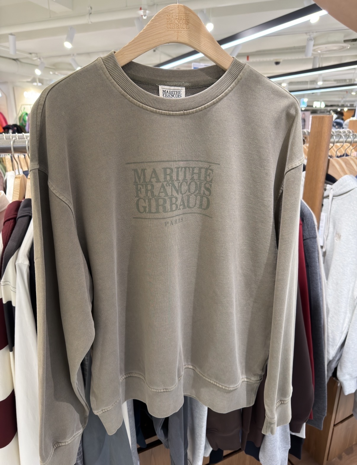 【韓國限時連線🇰🇷 10/19 晚上12點準時收單！！】Marithe Francois Girbaud MFG 大logo 水洗 大學tee MFG46FSW211