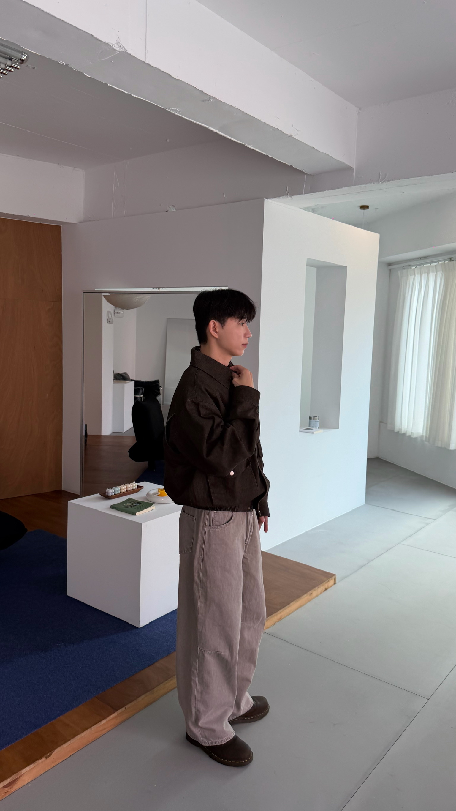 率性丹寧口袋夾克