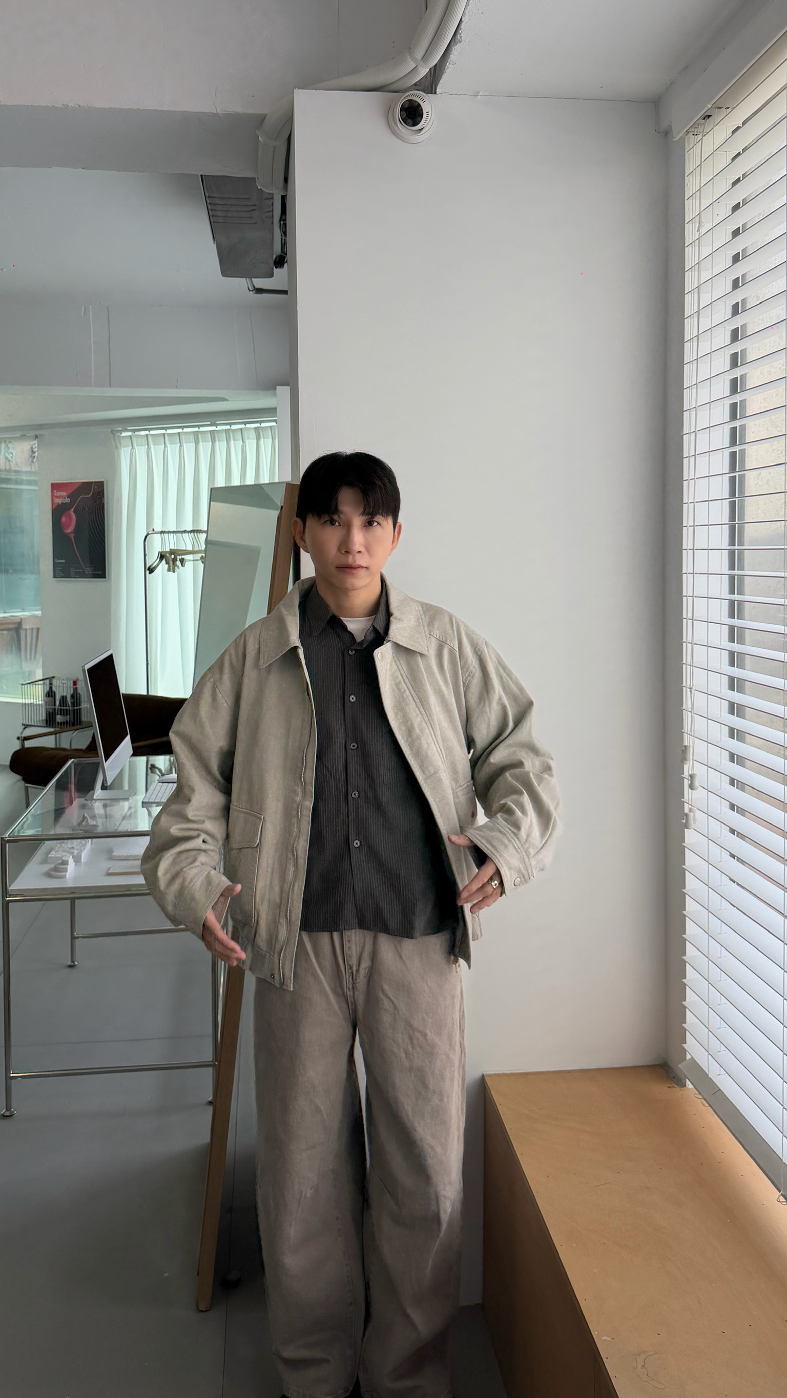 率性丹寧口袋夾克