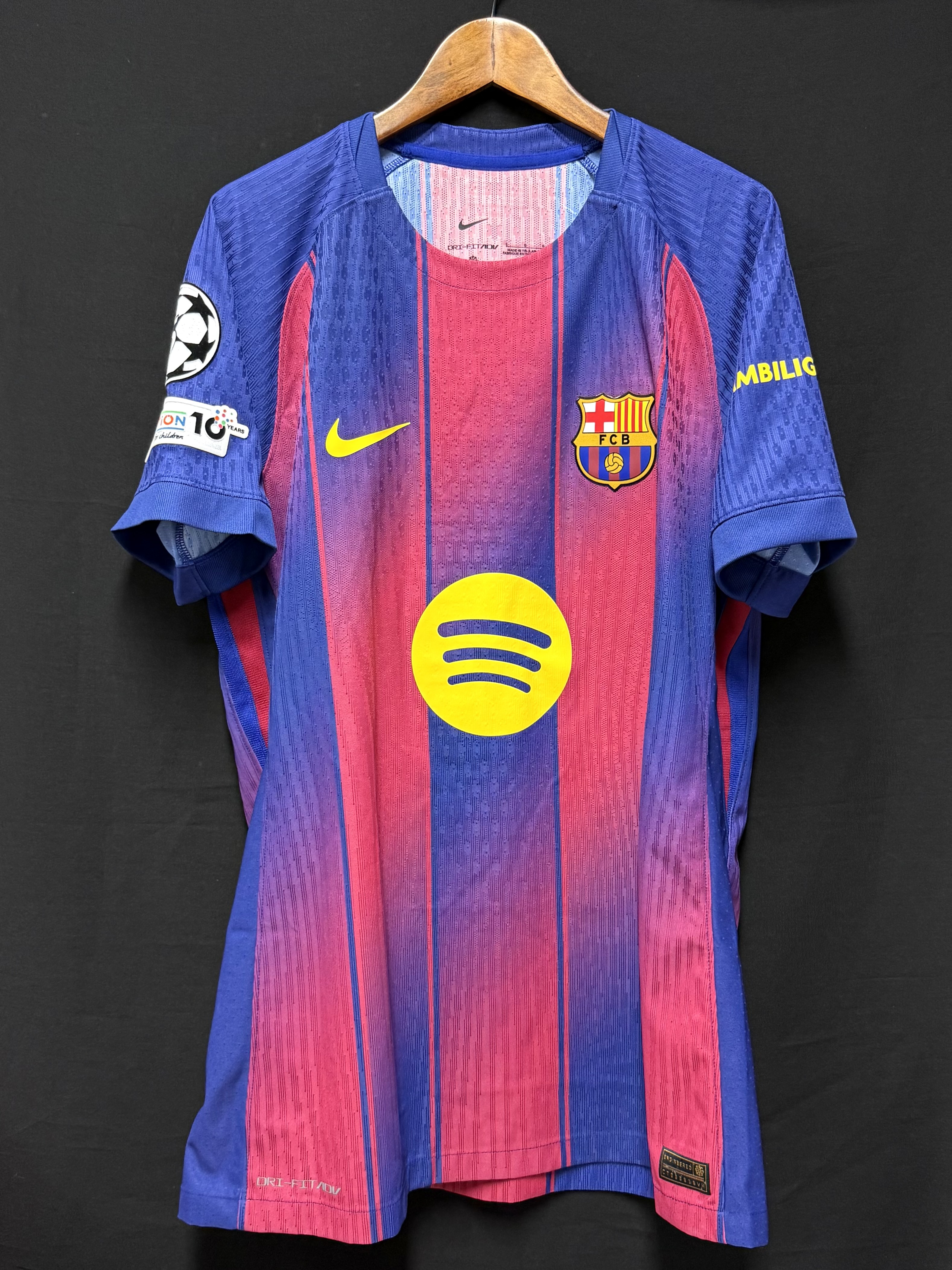 (Pre-Order) FC Barcelona 2025-2026 Nike Home Match Issue Shirt