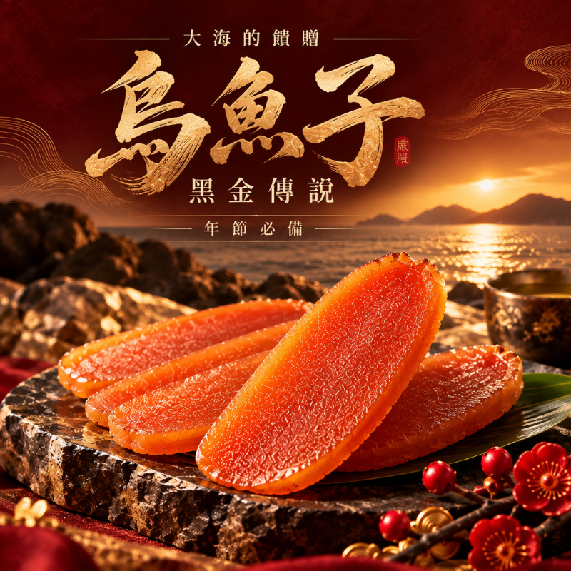 【羊年精選】炙燒即食 烏魚子禮盒