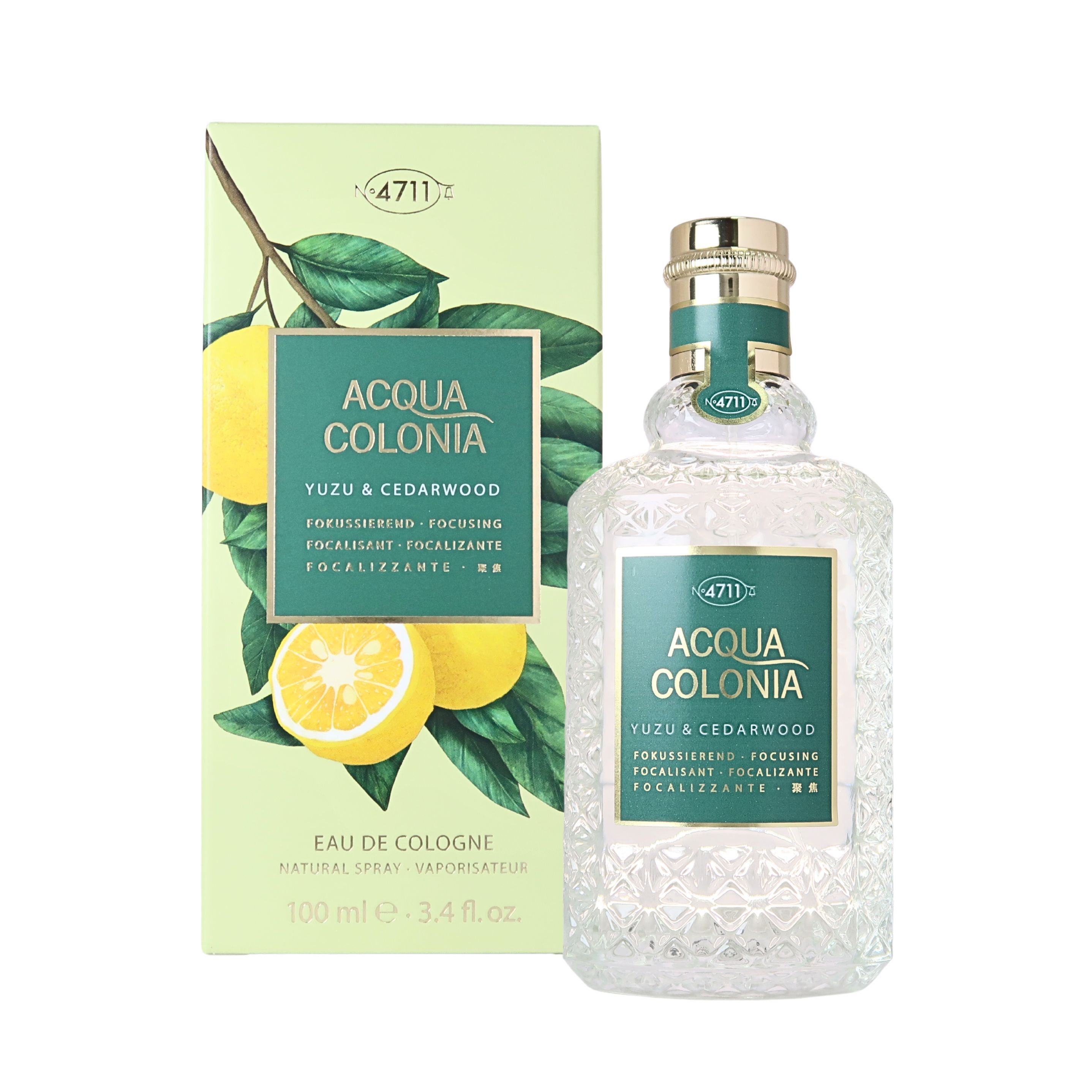 4711 科隆之水 Yuzu&Cedarwood 柚子&雪松木古龍水 EDC 100ml