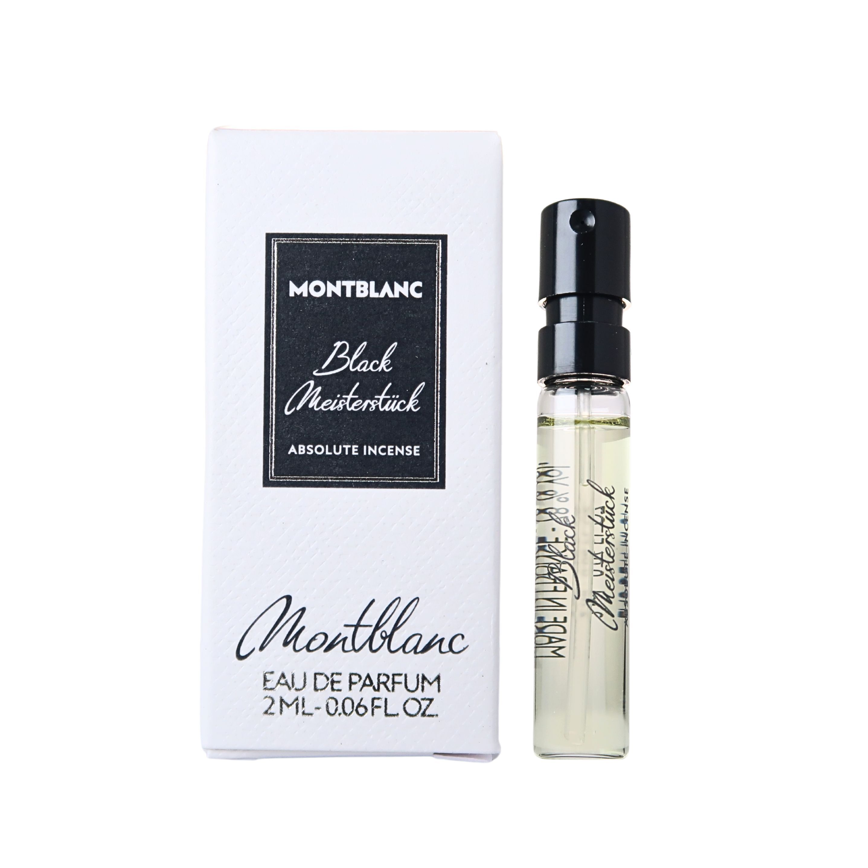 MONTBLANC 萬寶龍 大師傑作香氛系列 Black Meisterstuck 黑色大班淡香精 EDP 2ml