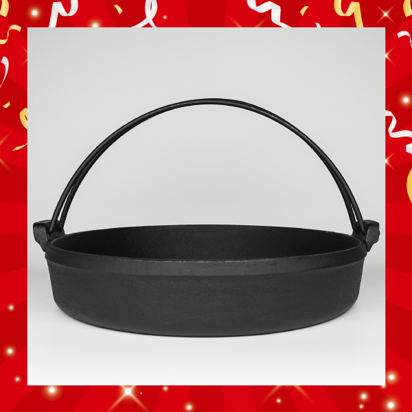 【池永】絆 鑄鐵壽喜燒鍋-28cm(福利品)