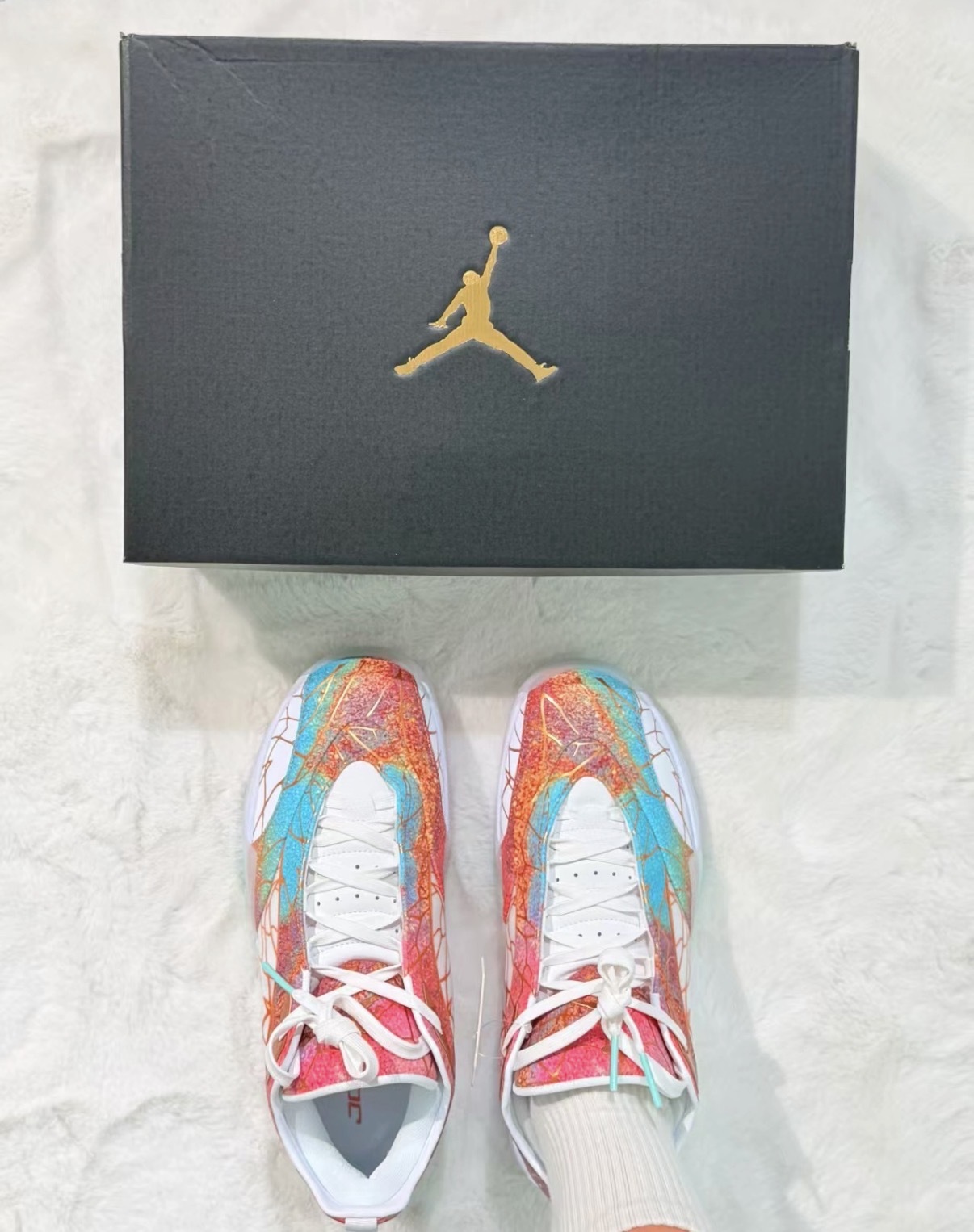 男鞋 NIKE JORDAN TRIANGLE PF 'Multi-Color' 白金屬銅 氣墊 緩震 運動 籃球鞋【IZ5842-981】