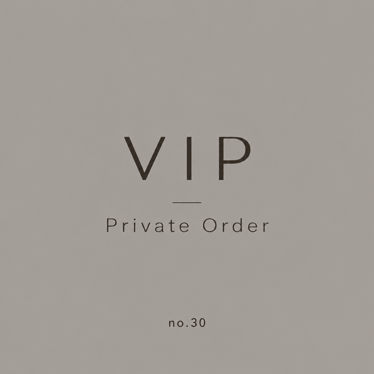 Special Order Page