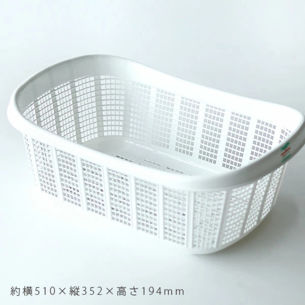 《untie pro》 日本製純白船型洗衣籃