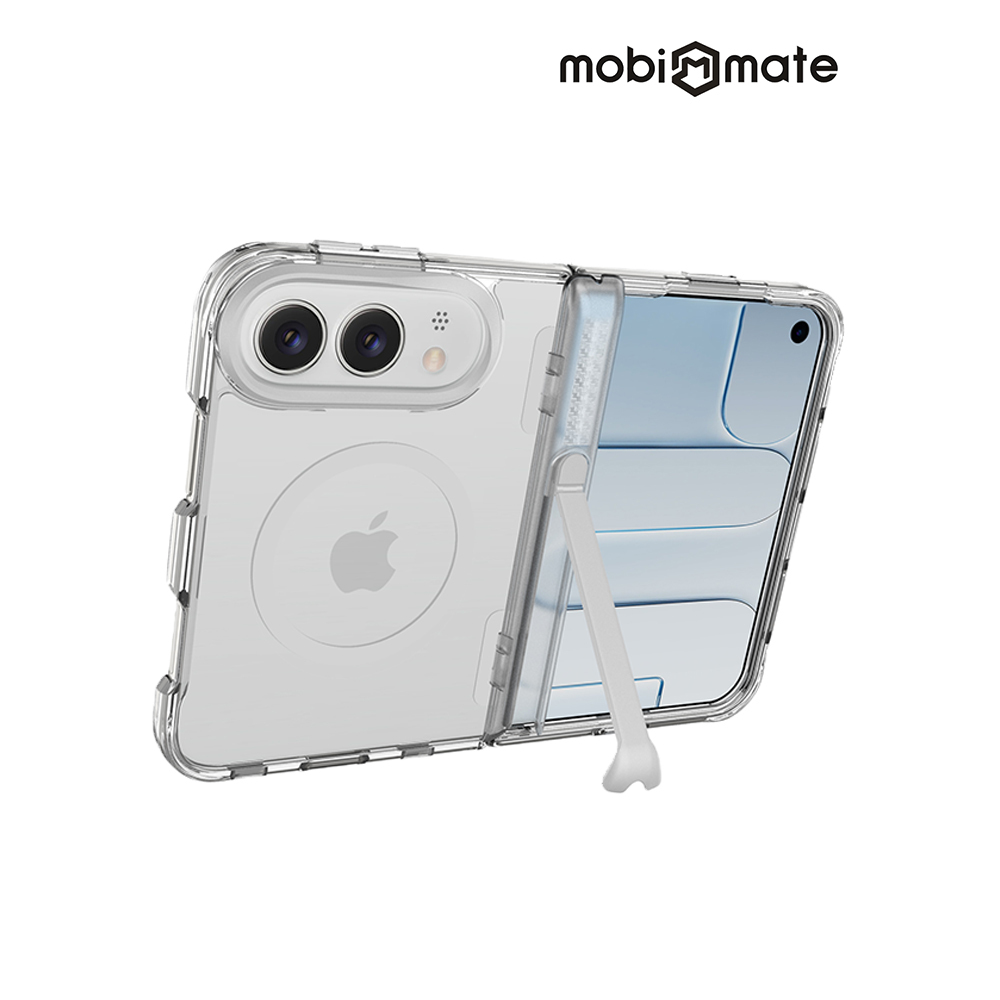 MobiMate iPhone Duo 金屬支架磁吸防摔保護殼