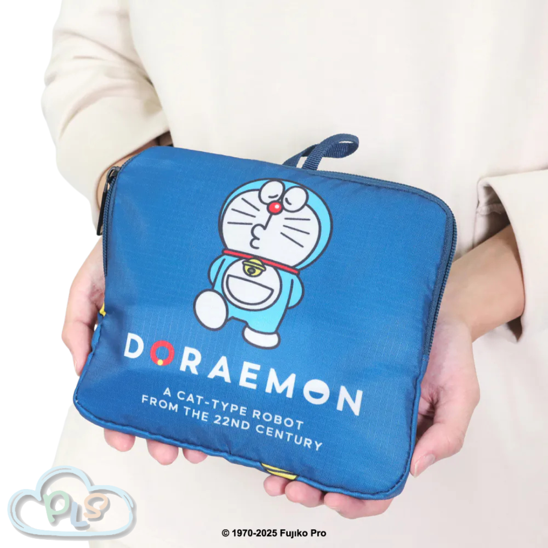In Stock Foldable Lightweight Travel Bag (Doraemon Bell) Doraemon Murmur Blue #30074