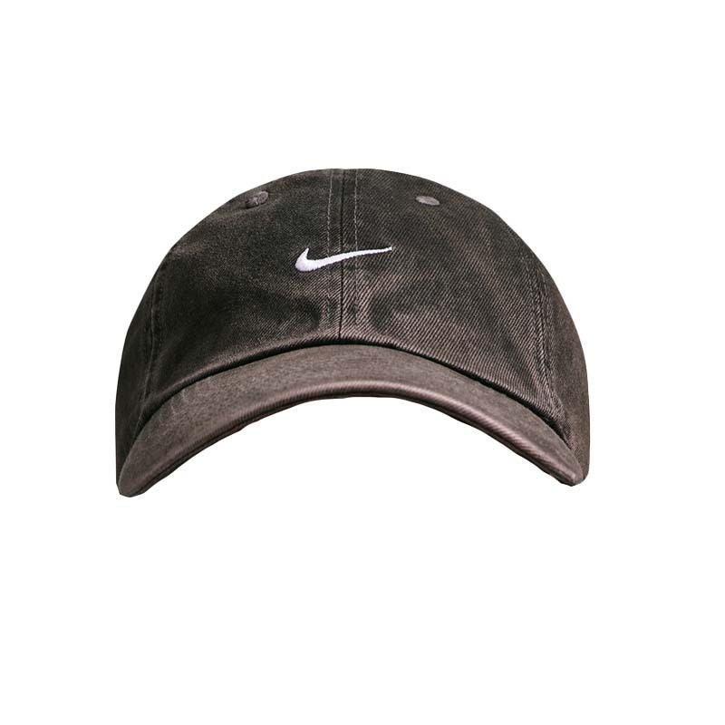 Nike Club Unstructured Denim Cap 軟帽 老帽 帽子 水洗灰色 HF0383-060 [台灣現貨]