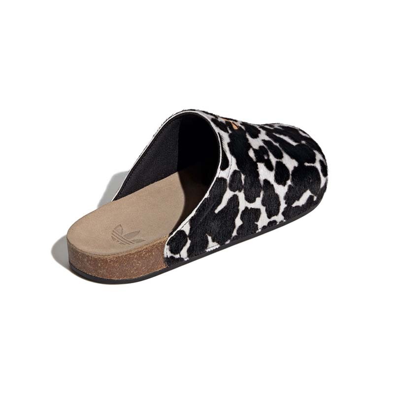Adidas Originals Adimule Cow Print 麂皮 穆勒鞋 懶人鞋 乳牛 黑白色 男女鞋 KI0407 [台灣現貨]