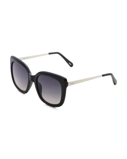 【預購】FOSSIL N101457 54mm 貓眼太陽眼鏡
