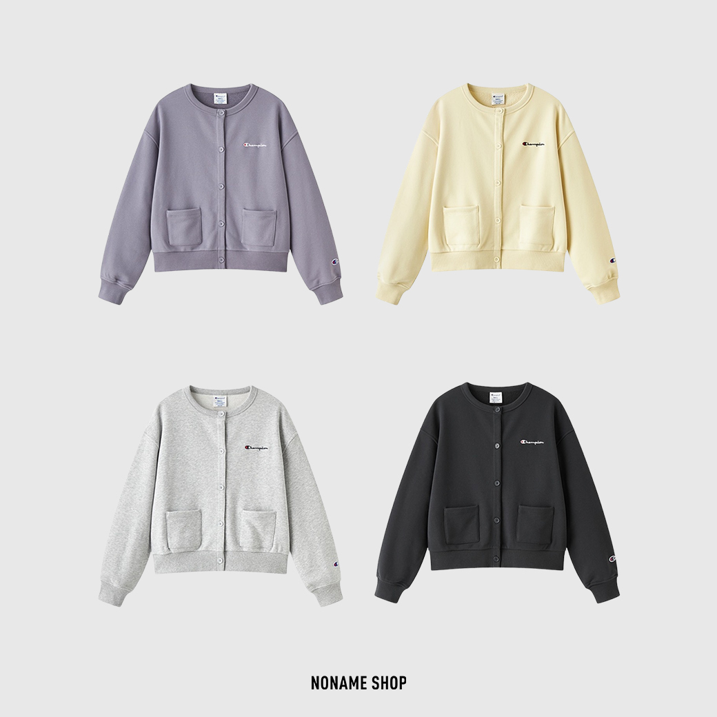 CHAMPION AUTHENTIC 排扣 開襟 口袋 外套 四色 (女款)