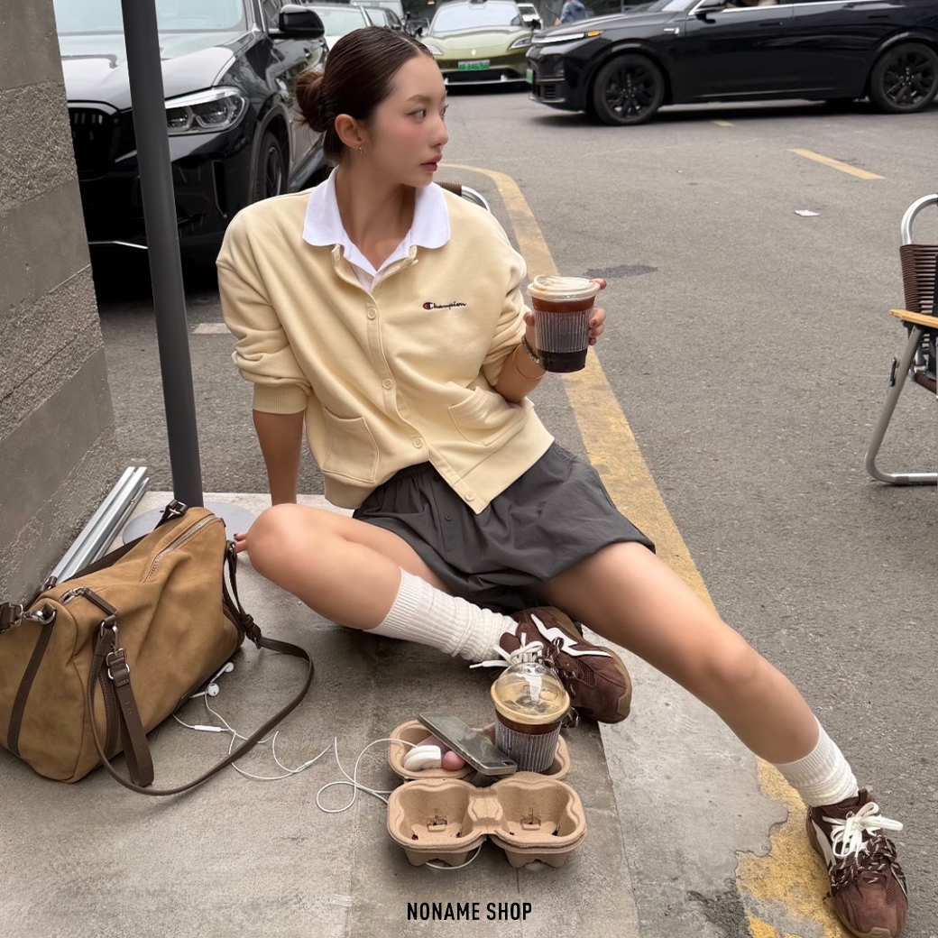 CHAMPION AUTHENTIC 排扣 開襟 口袋 外套 四色 (女款)