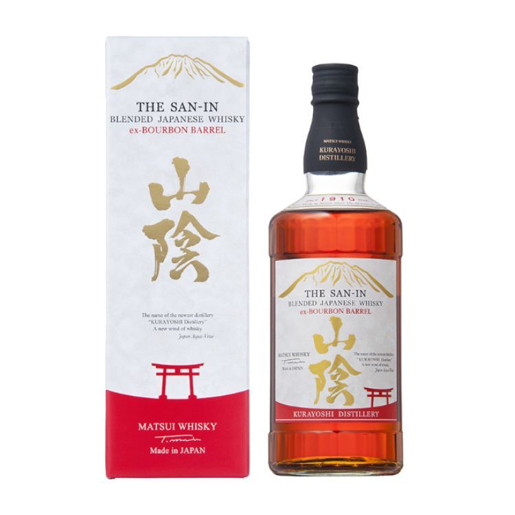 The San-In Ex-Bourbon Barrel 松井 山陰波本桶 調和日本威士忌(禮盒）700ml