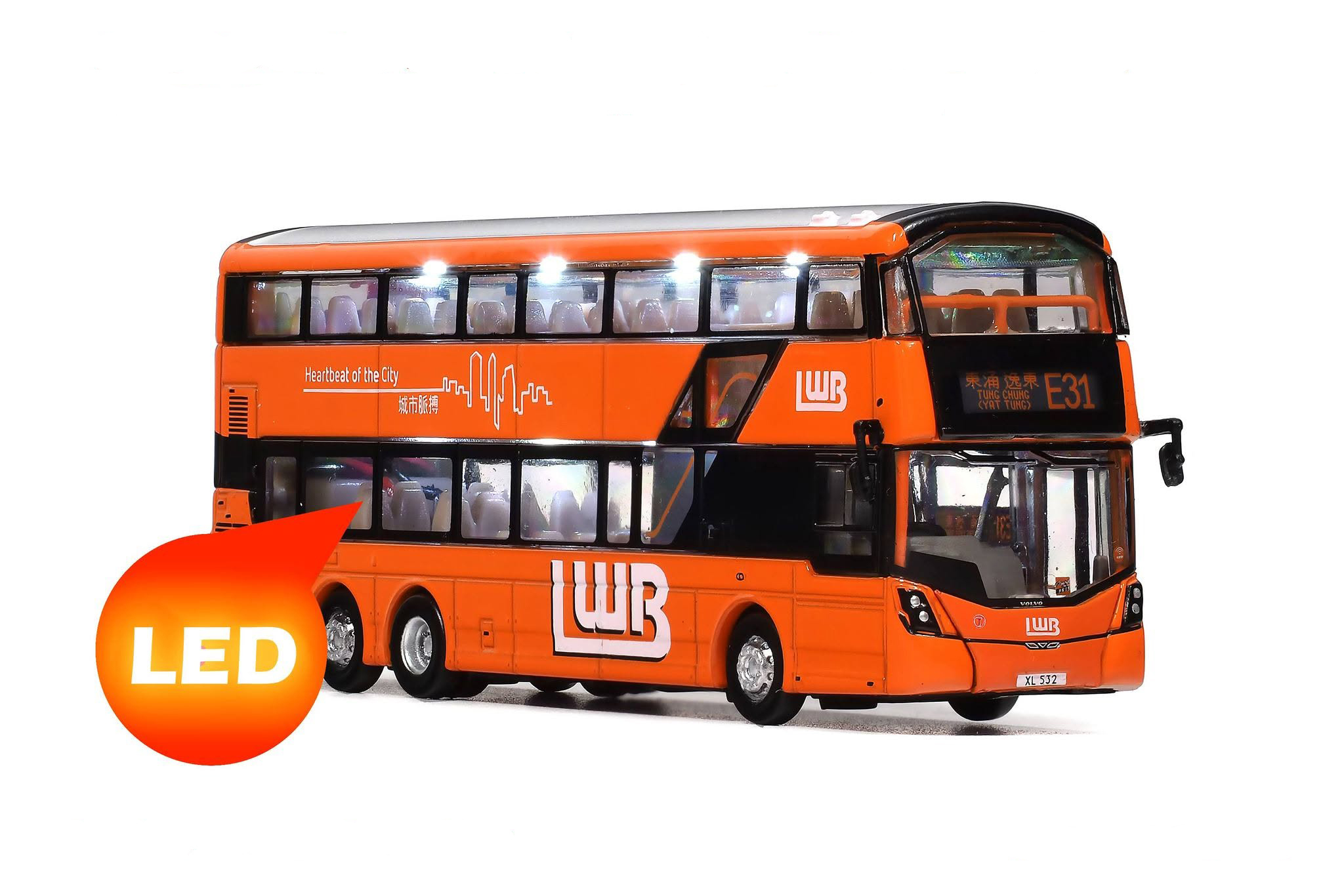 KMB2026117 1:120 LWB Volvo B8L Wright Euro VI 12m (E31)