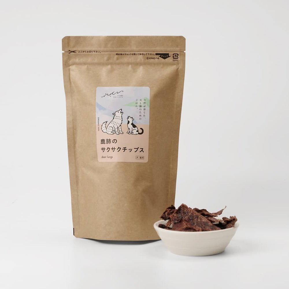 【Yasagibi】Crispy Freeze-Dried Deer Lung Chips 30g