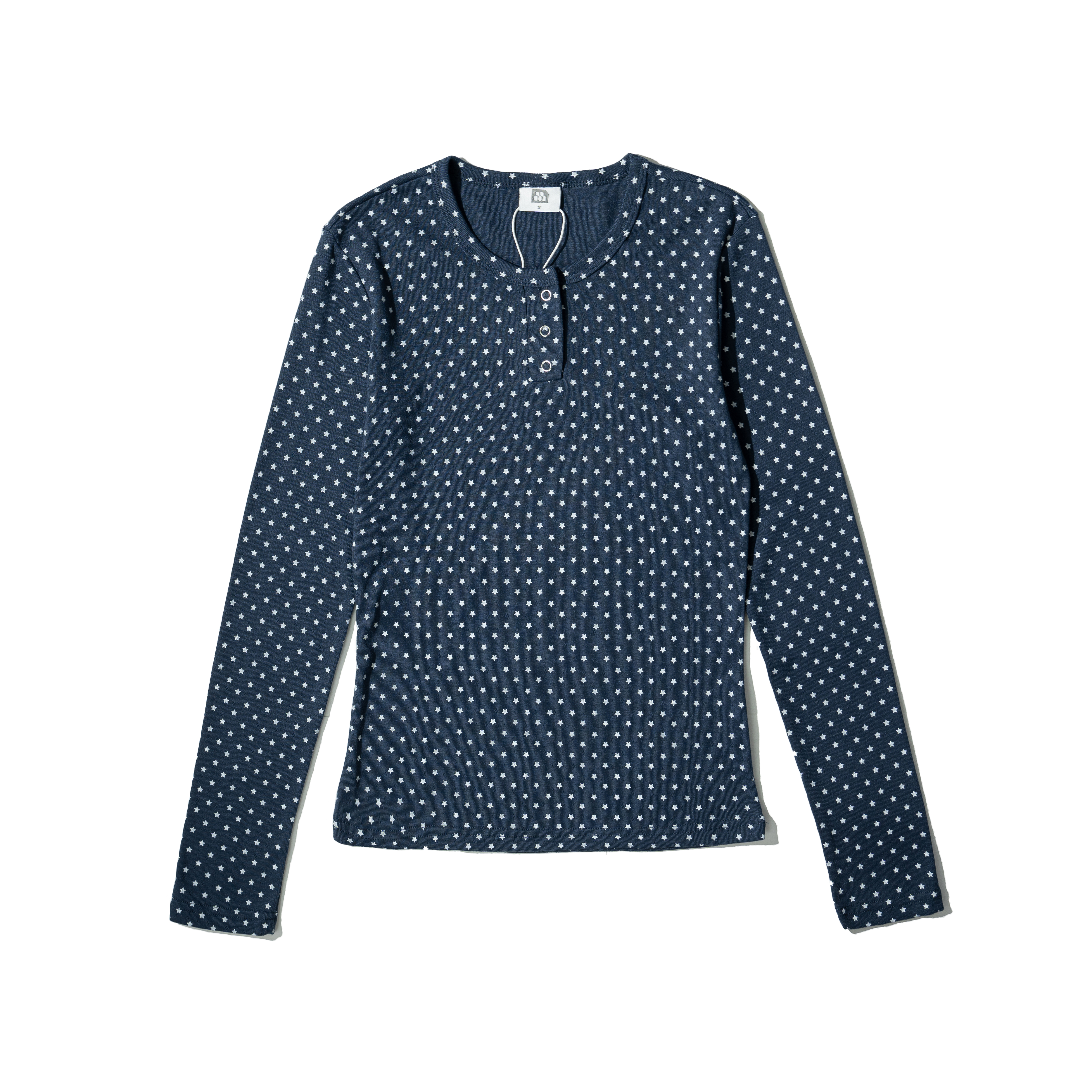 MIAO Star Henley LS Tee 女裝 星星 亨利領長袖Tee [M-LT1]