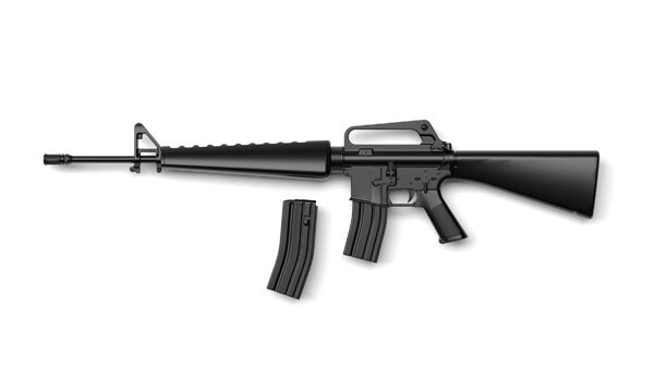 TOMYTEC 代理版 組裝模型 1/12 迷你武裝 LADF06 少女前線 M16A1